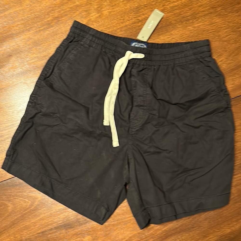 J Crew Men’s Cotton Short - Small, Black NWT